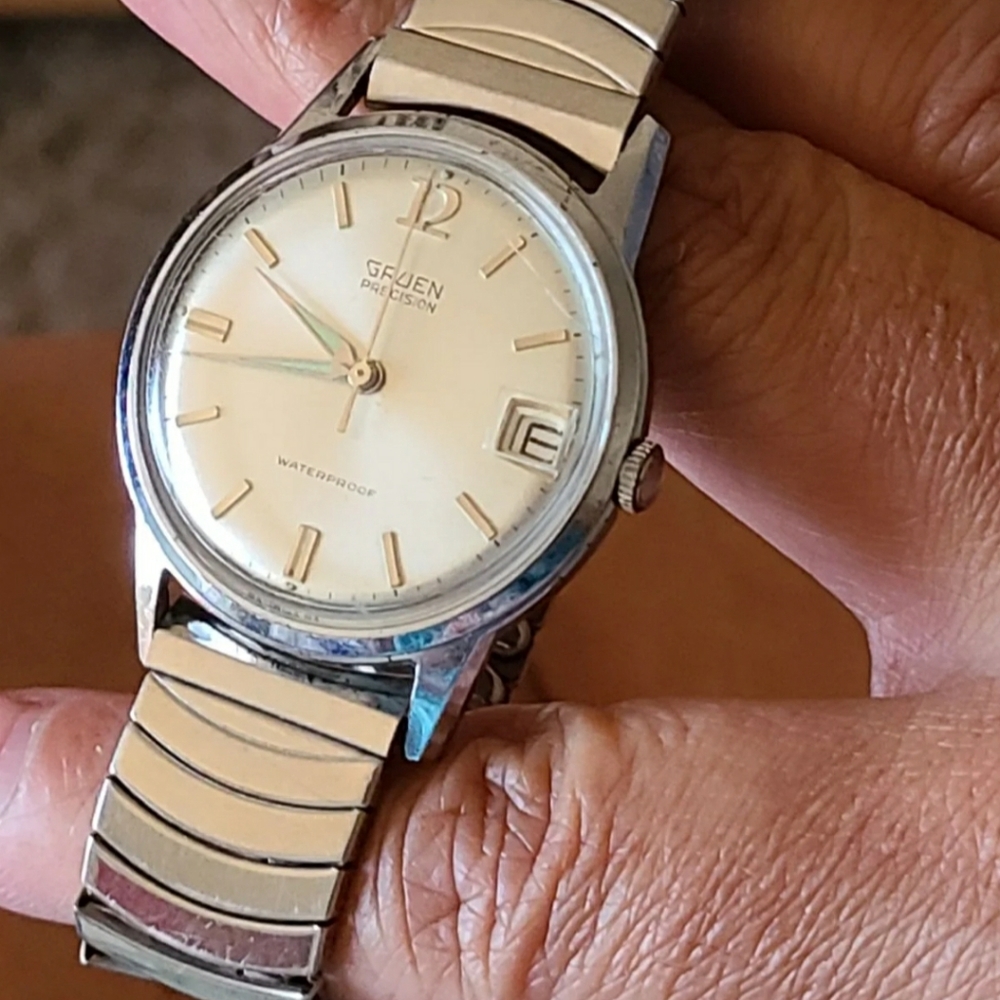Vintage Mens Gruen Watch
